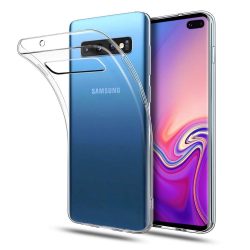   Tech-Protect Flexair Samsung Galaxy S10 Plus szilikon hátlap, tok, átlátszó