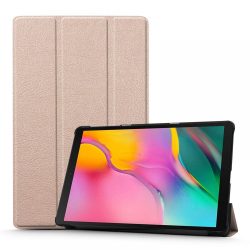   Tech-Protect Smartcase Samsung Galaxy Tab A 10.1 (2019) T510/T515 oldalra nyíló okos tok, rozé arany