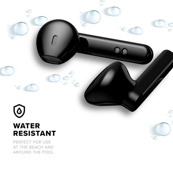 ZIZO PULSE Z6 vezeték nélküli bluetooth headset töltő tokkal és kábellel, fekete-piros