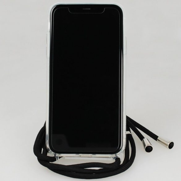 Rope Glitter case iPhone 11 Pro hátlap, tok, fekete