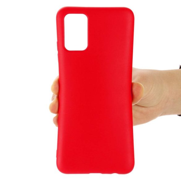 Silicone Case Samsung Galaxy A02S szilikon hátlap, tok, piros