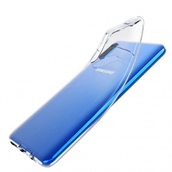 Mercury Goospery Samsung Galaxy A70 Jelly Case hátlap, tok, átlátszó