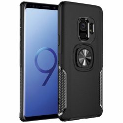   Armor Ring Samsung Galaxy J4 Plus (2018) ütésálló hátlap, tok, fekete