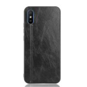   Leather Slim Case Xiaomi Redmi 9A/9AT/9i eredeti bőr, hátlap, tok, fekete