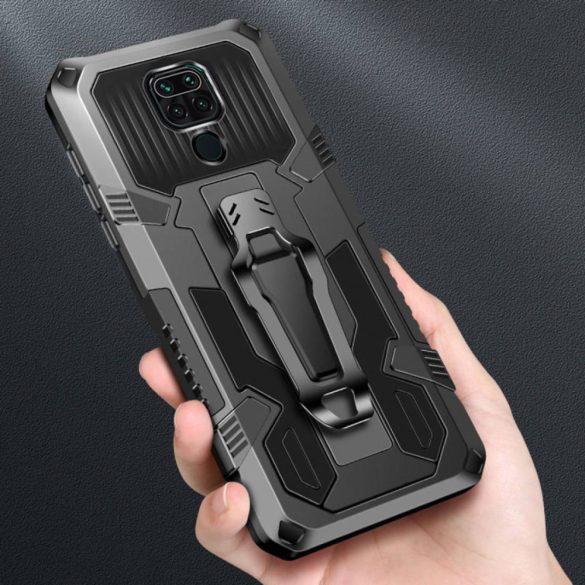 Nexeri Tank iPhone 13 Pro ütésálló hátlap, tok, fekete