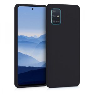 Xiaomi Mi Note 10 Matt szilikon tok, fekete