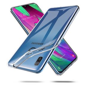 Tech-Protect Flexair Crystal Samsung Galaxy A10 hátlap, tok, átlátszó