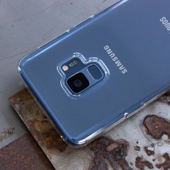 Tech-Protect Flexair Crystal Samsung Galaxy A10 hátlap, tok, átlátszó