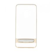   Jelly Case Dream Bumper Samsung Galaxy S9 Plus hátlap, tok kitámasztóval, átlátszó-arany