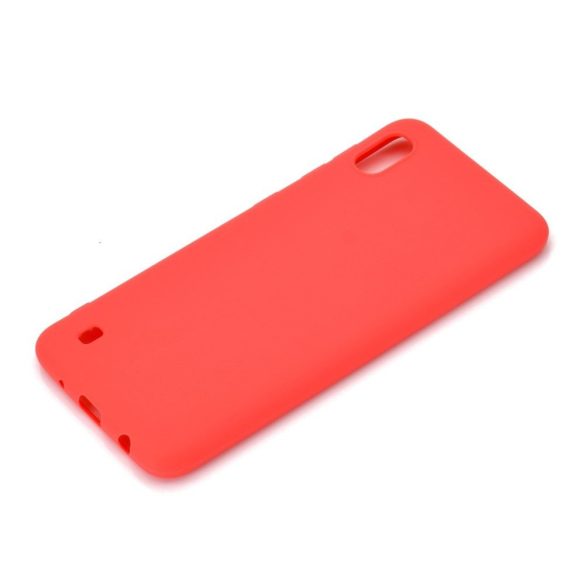 Samsung Galaxy A10 Silicone Case hátlap, tok, piros