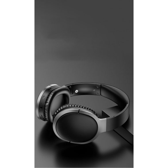 USAMS US-YN001 Bluetooth vezeték nélküli fejhallgató, fekete