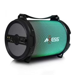   Zizo Axess Bluetooth 2.1 Speaker, hordozható bluetooth hangszóró, Subwoofer, Sd kártya, usb, aux-in, fekete