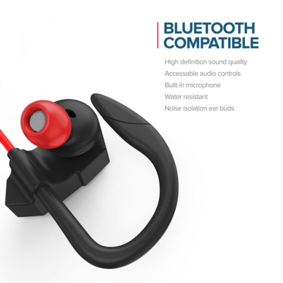 Zizo Pulse Z9 bluetooth headset, zajszűrővel, fekete