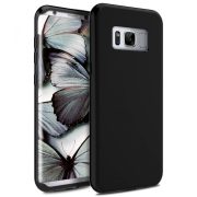   Zizo TPU Cover Samsung Galaxy S8 Plus szilikon hátlap, tok, fekete