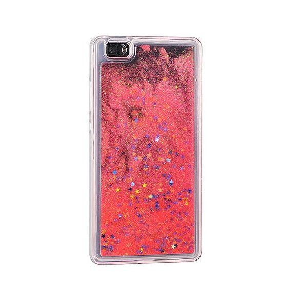 Water Case Stars Samsung Galaxy A3 (2017) hátlap, tok, piros