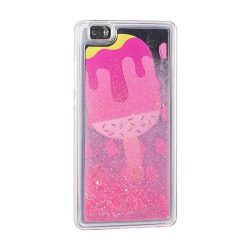   Water Case Ice Cream Samsung Galaxy J7 (2016) hátlap, tok, rózsaszín