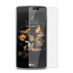   Log-on LG K8 (K350N) kijelzővédő edzett üvegfólia (tempered glass) 9H keménységű (nem teljes kijelzős 2D sík üvegfólia), átlátszó