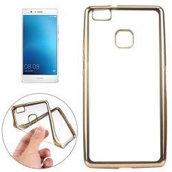   Clear Case Huawei Ascend Y3 II (2016) hátlap, tok, átlátszó-arany