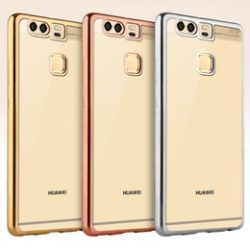   Clear Case Huawei Ascend Y5 II (2016) hátlap, tok, átlátszó-ezüst