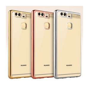 Clear Case Huawei Ascend Y5 II (2016) hátlap, tok, átlátszó-arany
