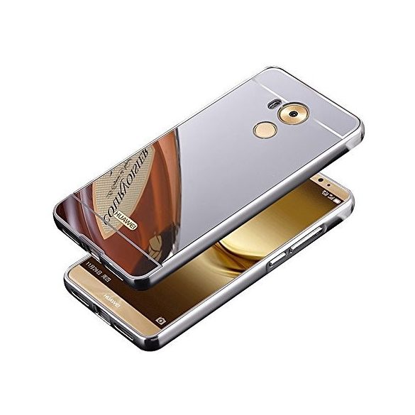 Back Case Mirror Huawei Ascend Y5 II (2016) tükröződő hátlap, tok, ezüst