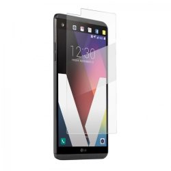   Log-on LG V20 kijelzővédő edzett üvegfólia (tempered glass) 9H keménységű (nem teljes kijelzős 2D sík üvegfólia), átlátszó