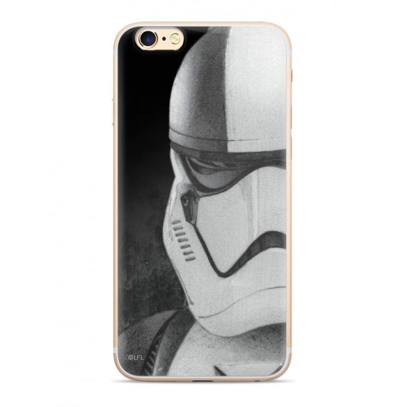 STAR WARS Stormtrooper 001 iPhone X/Xs, eredeti, hátlap, tok, fekete