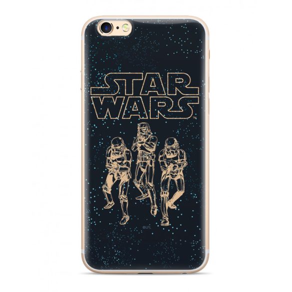 STAR WARS 005 iPhone X/Xs, eredeti, hátlap, tok, sötétkék