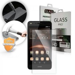   Huawei Ascend Y3 II LCD Glass Screen edzett üvegfólia (tempered glass) 9H keménységű (nem teljes kijelzős 2D sík üvegfólia), átlátszó