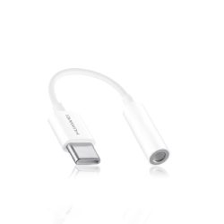   Huawei CM 20 USB Type-C, 3,5 mm mini jack átalakító, fehér