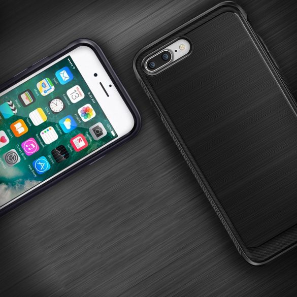 Ringke iPhone 7 Plus/8 Plus Onyx Durable hátlap, tok, grafitszürke