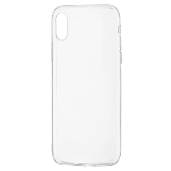 Remax iPhone X/Xs Crystal Glass 3D teljes kijelzős edzett üvegfólia 9H keménységű, fehér + szilikon hátlap, tok, átlátszó