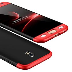   Full Body Case 360 Samsung Galaxy J3 (2017) hátlap, tok, piros-fekete