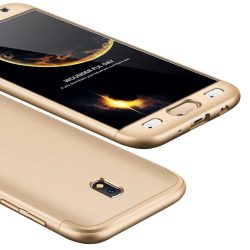   Full Body Case 360 Samsung Galaxy J3 (2017) hátlap, tok, arany
