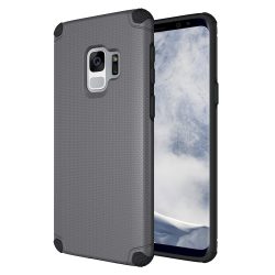 Light Armor Rugged Samsung Galaxy S9 hátlap, tok, ezüst