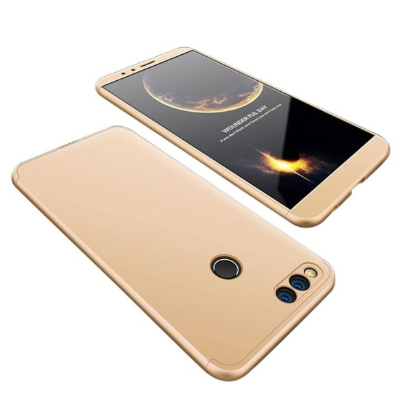 Full Body Case 360 Honor 7X hátlap, tok, arany