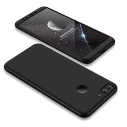 Full Body Case 360 Huawei Honor 9 Lite hátlap, tok, fekete