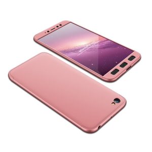 Full Body Case 360 Xiaomi Redmi Note 5A hátlap, tok, rozé arany