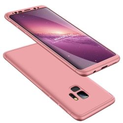   Full Body Case 360 Samsung Galaxy S9, hátlap, tok, rózsaszín