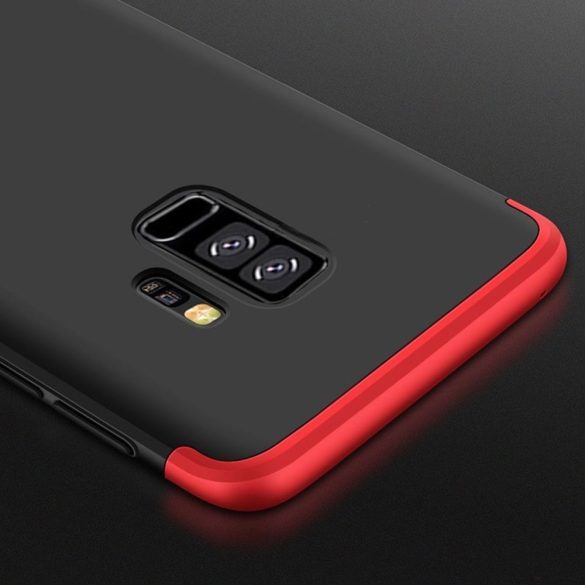 Full Body Case 360 Samsung Galaxy S9 Plus, hátlap, tok, piros