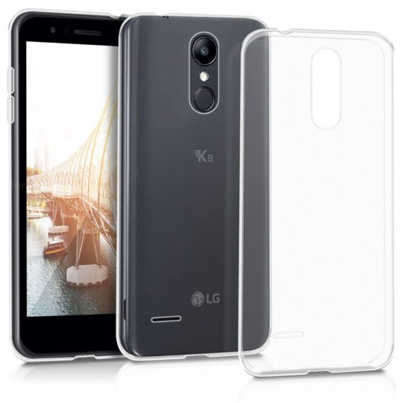 LG K8 (2018) Ultra Clear Gel 0.5mm szilikon hátlap, tok, átlátszó