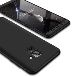   Full Body Case 360 Samsung Galaxy A6 (2018), hátlap, tok, fekete