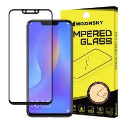   Wozinsky Huawei P Smart Plus Pro Glass Screen 5D Full Glue teljes kijelzős edzett üvegfólia (tempered glass), 9H keménységű, tokbarát, fekete