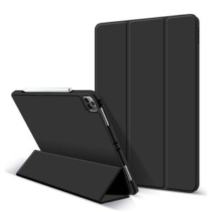 Tech-Protect Smartcase Pen iPad Pro 11" (2018) oldalra nyíló okos tok, fekete