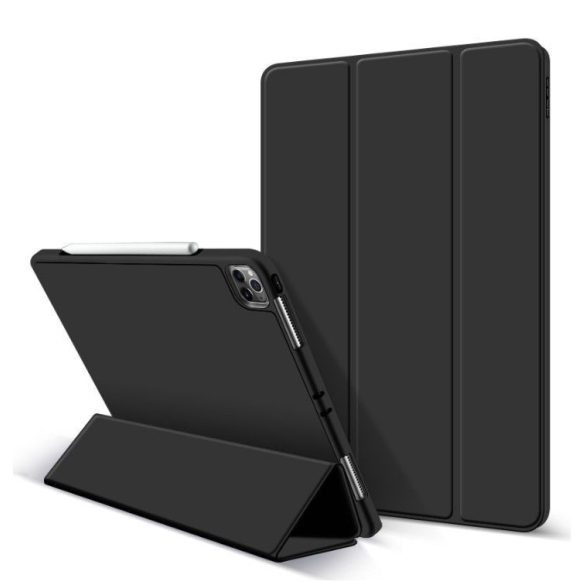 Tech-Protect Smartcase Pen iPad Pro 11" (2018) oldalra nyíló okos tok, fekete