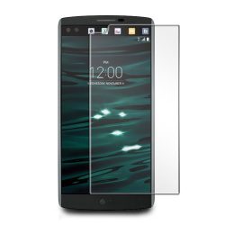   LG V10 kijelzővédő edzett üvegfólia (tempered glass) 9H keménységű (nem teljes kijelzős 2D sík üvegfólia), átlátszó