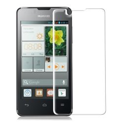   Huawei Ascend Y3 II kijelzővédő edzett üvegfólia (nem teljes kijelzős 2D sík üvegfólia), átlátszó